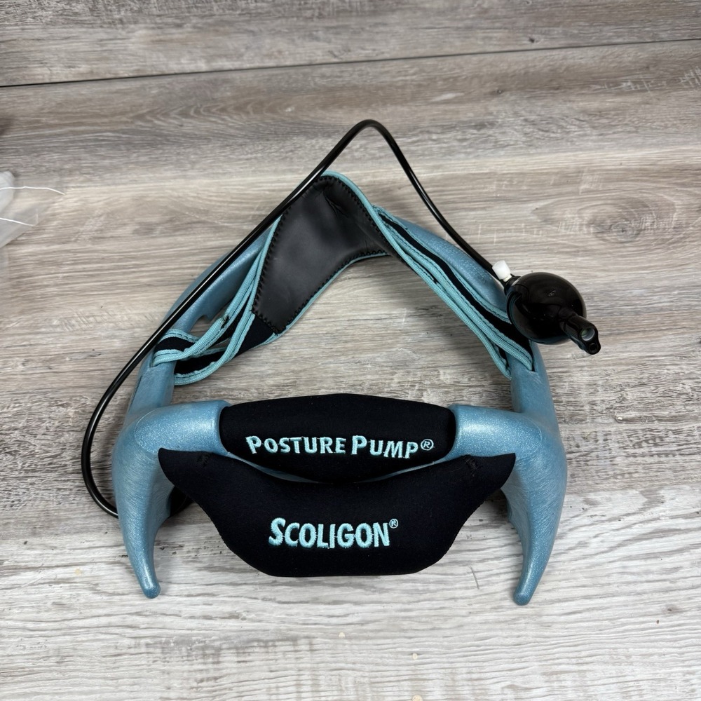POSTURE‎ PUMP "SCOLIGON" Disc Hydrator Model 1700 Neck Pain Decompression Device